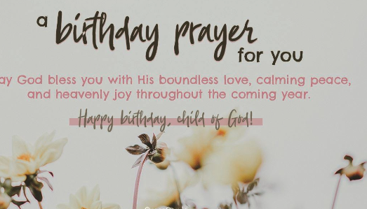 catholic birthday prayer