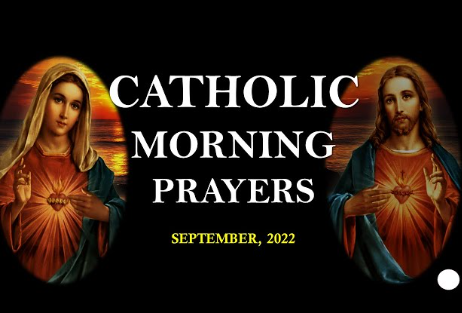 catholic morning prayer 2022