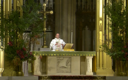 st patrickʼs cathedral mass