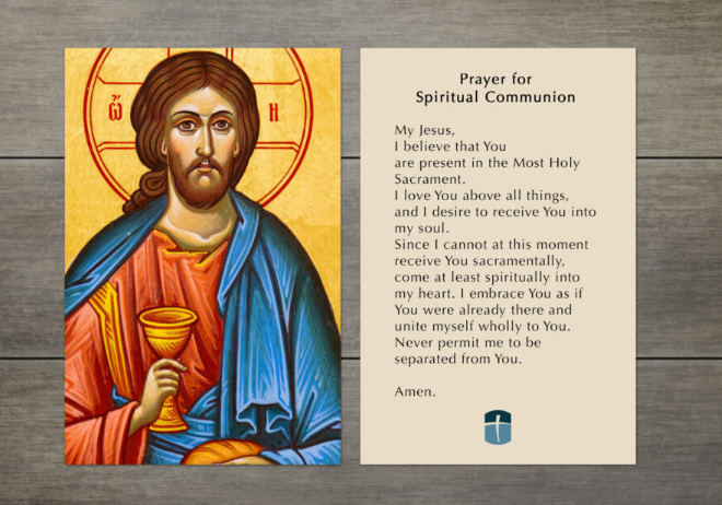 prayer for spiritual communion