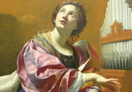 The Story of Saint Cecilia and Music