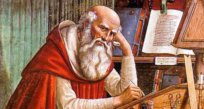 Saint Jerome and the Latin Vulgate Bible