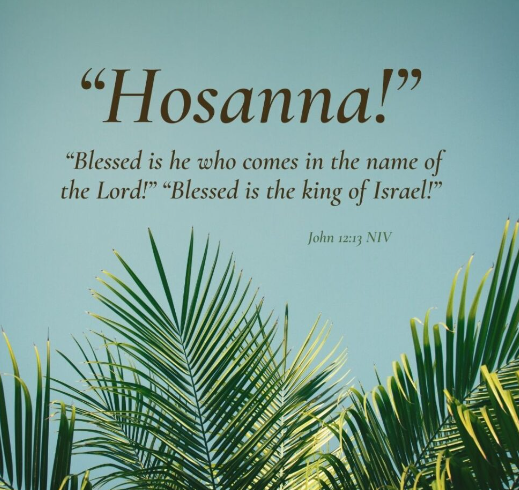 Palm Sunday According to Scripture