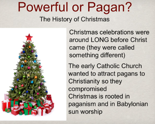 Is Christmas Biblical or Pagan