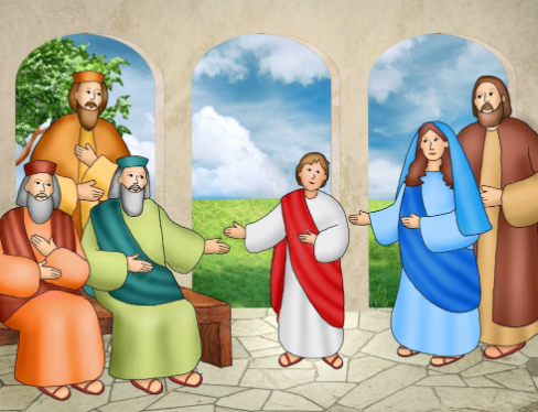 Jesus in the Temple as a Child