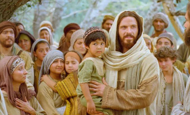 Jesus Teaching on Serving Others